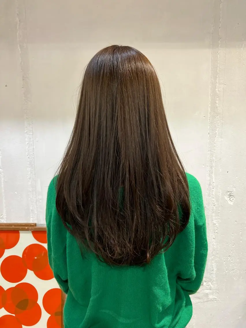 ロング 山梨 慶斗のヘアスタイル