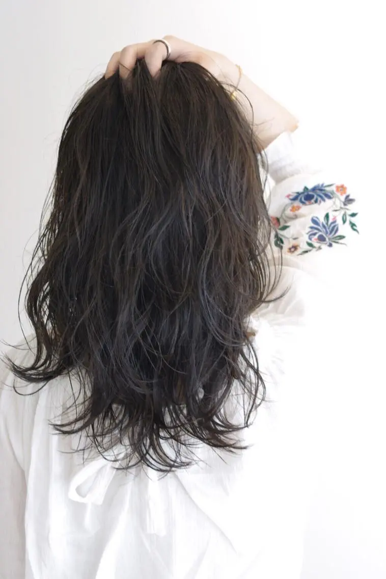 ミディアム カラー カット ヘアカラー トリートメント 松田 光雄のヘアスタイル