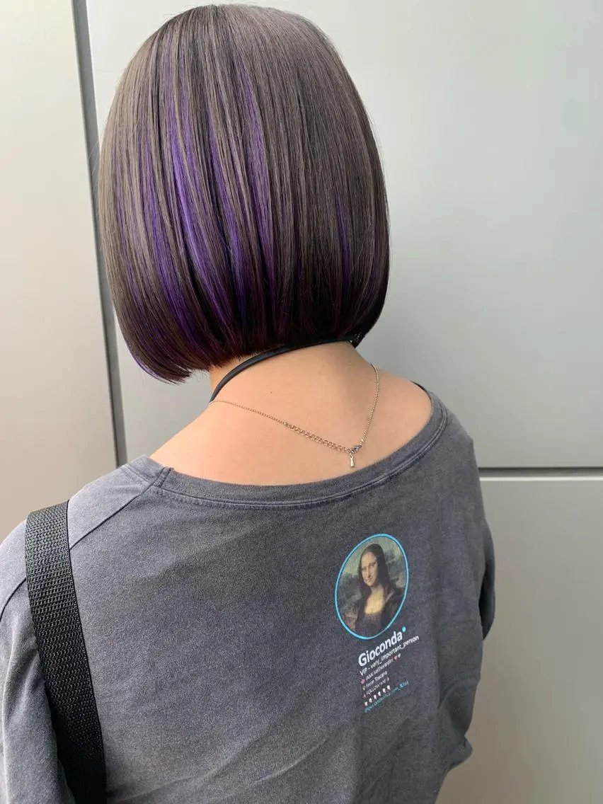 ショート カラー 森田 三琴のヘアスタイル