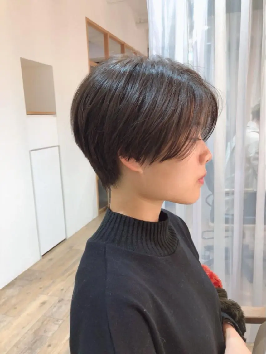 ショート カラー ハンサムショート ショートヘア 髪質改善特化 谷口祐綺のヘアスタイル