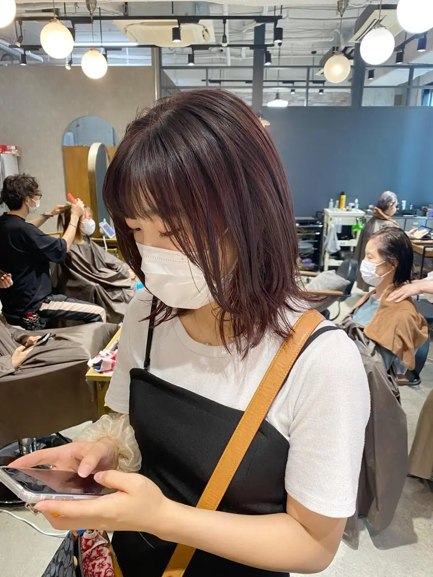 ミディアム カラー & Graph. 立川🥣🌿のヘアスタイル