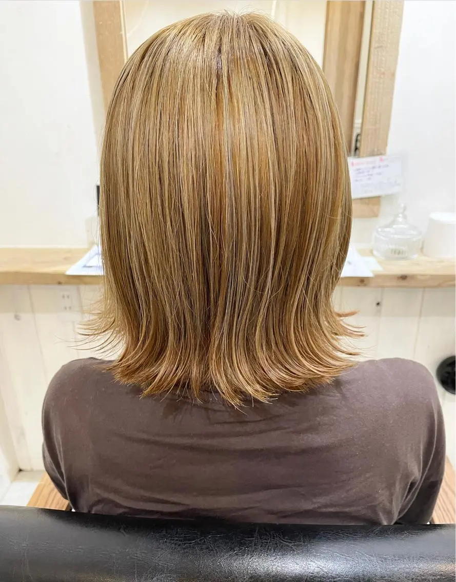 ショート カラー 空きあり💛 miho  大国町のヘアスタイル