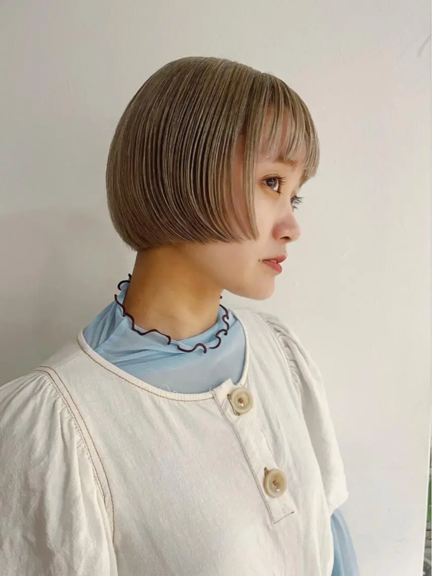 ショート カラー senmyo naoのヘアスタイル
