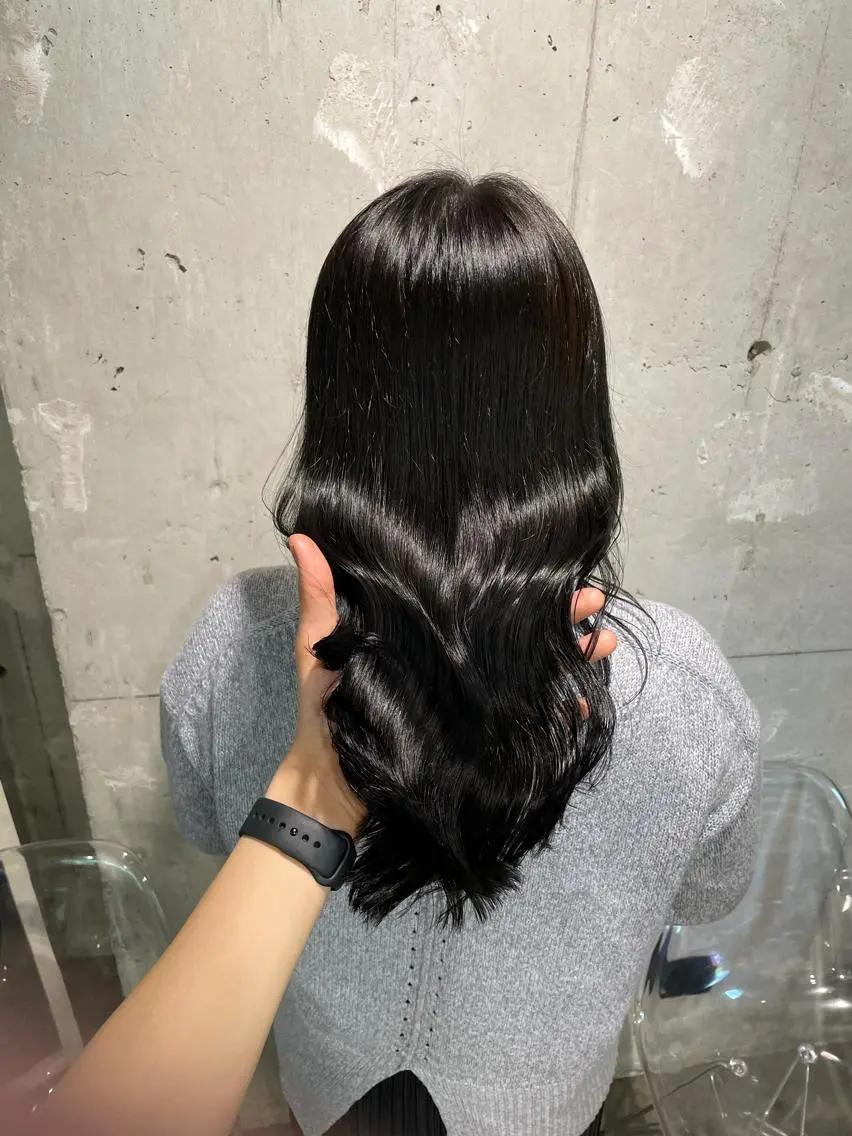 ロング カラー ヘアカラー ヘッドスパ ヘアセット ベージュカラー💖 やすひろのヘアスタイル