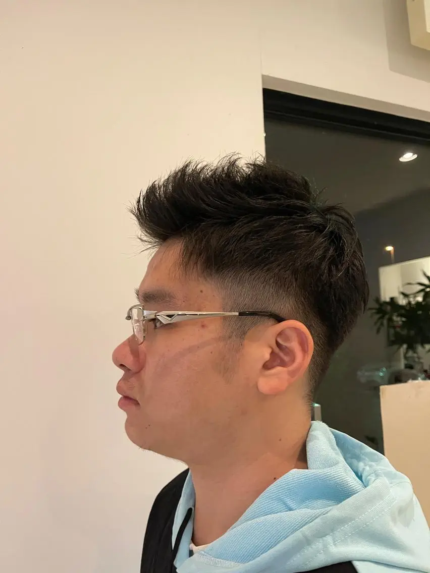 メンズ カット 三好 達也のヘアスタイル