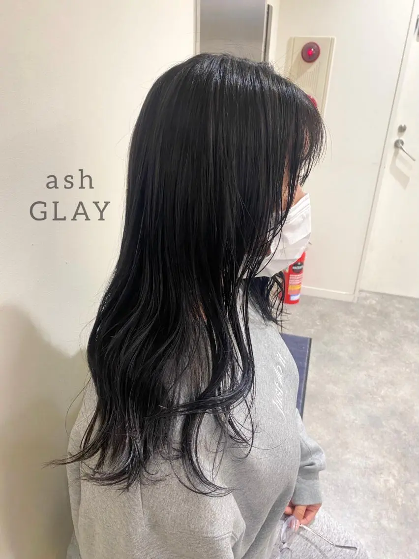 ロング カラー ヘアアレンジ ハイライトカラー シルバー ハイライト ヘアカラー ボブ /ニュアンス/ satomi🧸💖のヘアスタイル