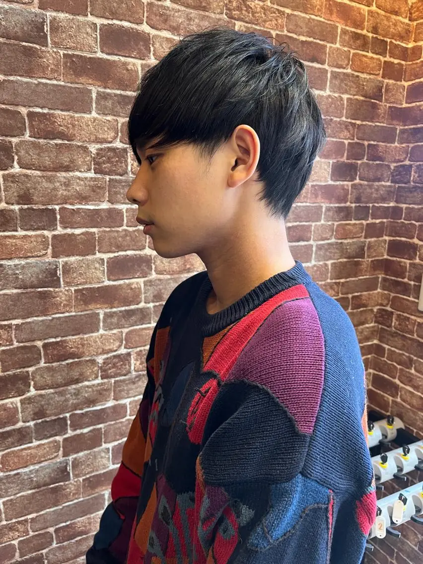 ショート カラー パーマ ヘアアレンジ メンズ キッズ ネイル マツエク・マツパ アイブロウ メンズハイライト メンズパーマ ブラウンカラー ケアカラー 透明感カラー 久木原 ゆりのヘアスタイル
