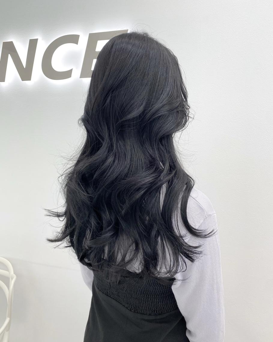 ロング ヘアカラー ヘッドスパ ヘアセット ナチュラルカラー／ 上野🩰🤍BABYのヘアスタイル