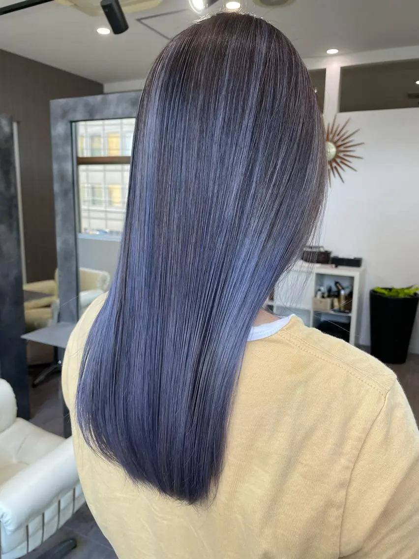 ロング Merlyosaka 早川未来のヘアスタイル