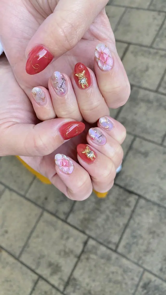 ネイル ハンドネイル nailsalon ∞ ﾐｶﾅﾙ ∞のネイルデザイン
