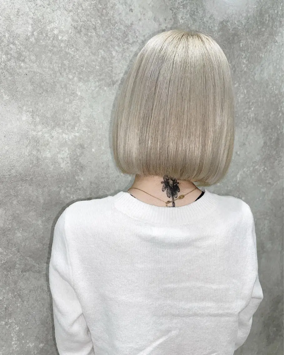 ショート ヘアカラー トリートメント にしき さんのヘアスタイル