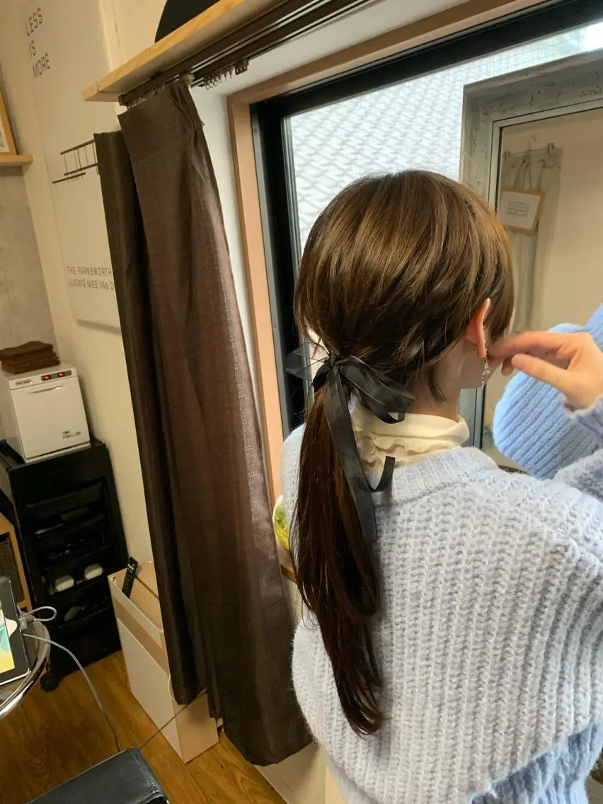 エクステ じょん 。のヘアスタイル