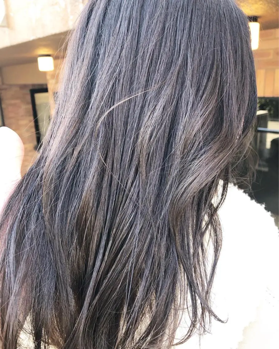ロング カラー ヘアアレンジ ヘアカラー トリートメント メンズ特化✂️栗原 侑也のヘアスタイル