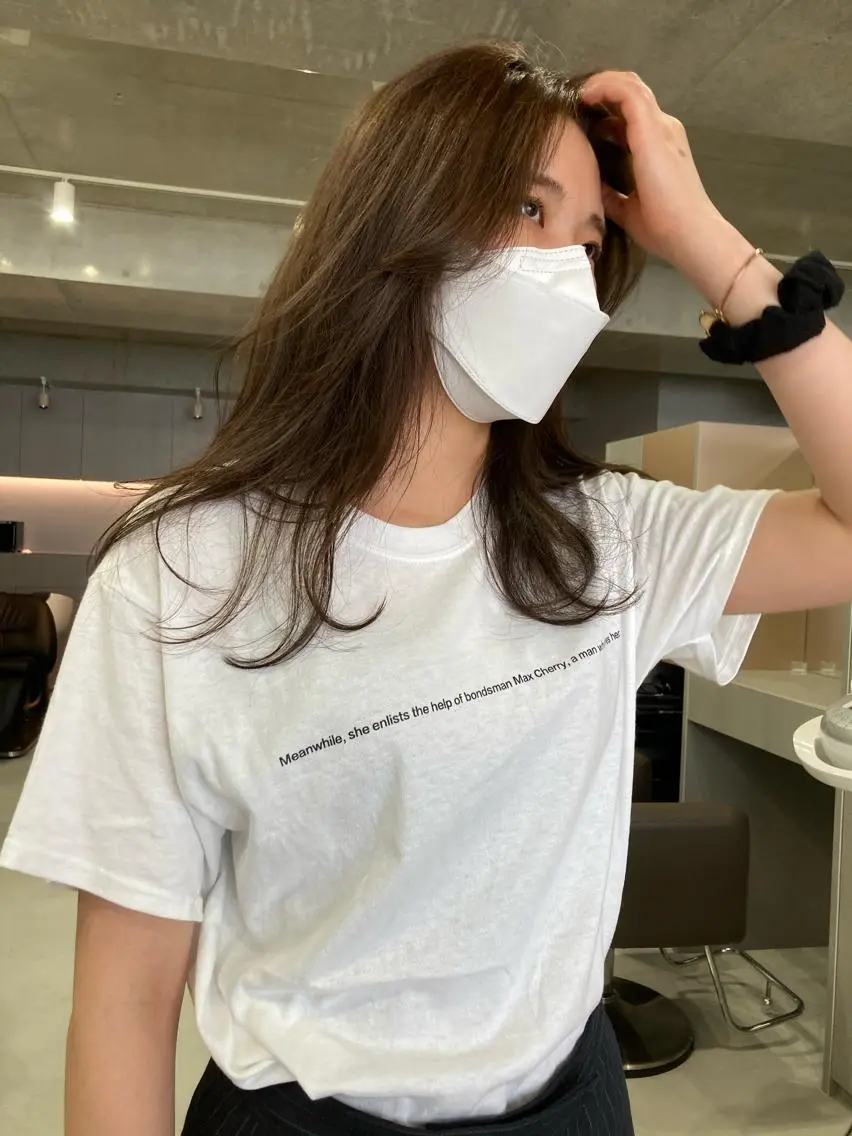 ロング 韓国風ヘア ロングパーマ木村 ボブパーマのヘアスタイル