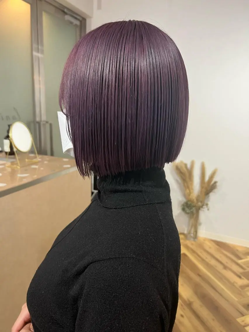 ショート カラー バレイヤージュ ブリーチ ケアブリーチ ハイライトカラー インナーカラー カット ヘアカラー トリートメント lani ブリーチ /ダブルカラーのヘアスタイル
