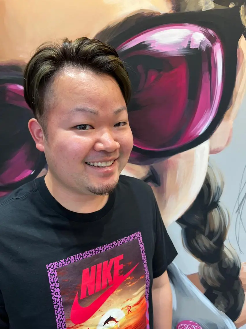 メンズ メンズハイライト メンズメッシュ 久木原 ゆりのヘアスタイル