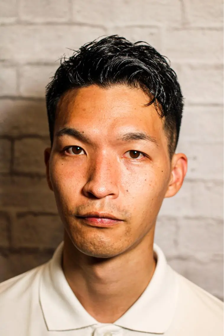 ショート メンズカット 佐藤優菜のヘアスタイル