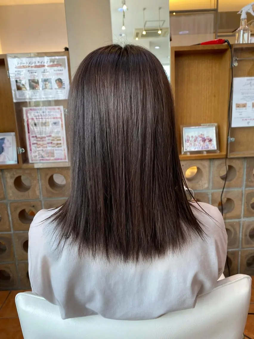 カラー カット 縮毛矯正 produce 淵野辺店✨のヘアスタイル