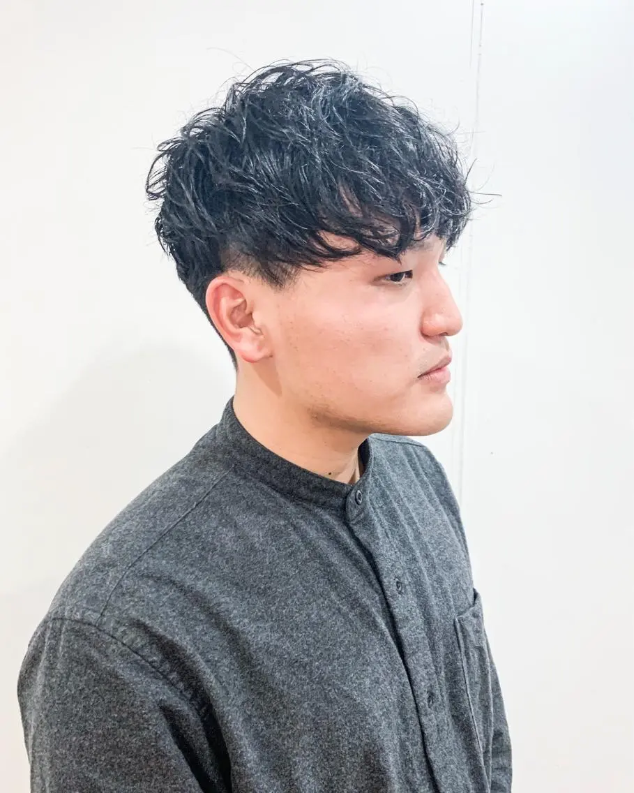 ショート パーマ ヘアアレンジ メンズ メンズスタイル ly本厚木のヘアスタイル
