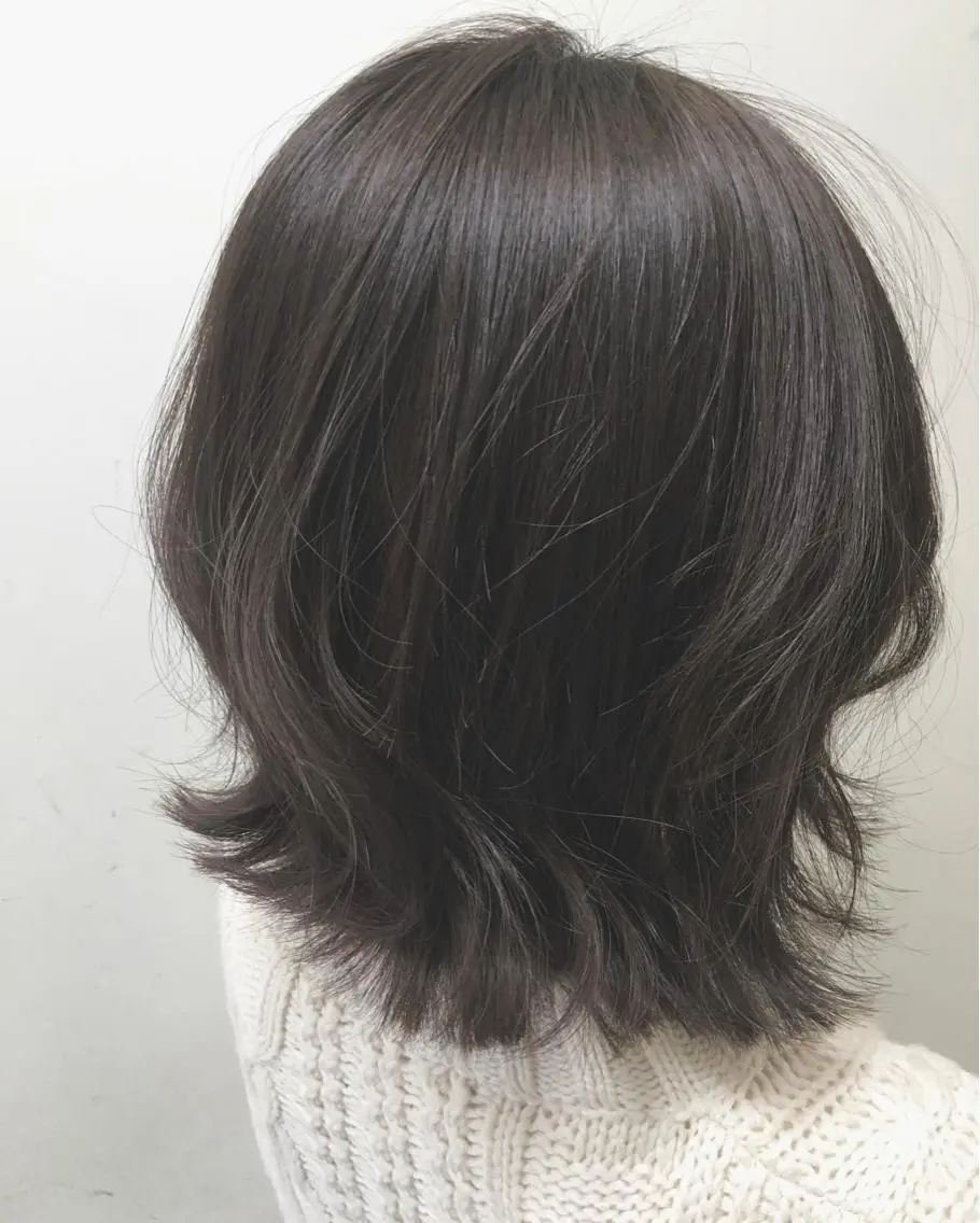 ショート カラー バイオレットカラー 外国人風カラー 【ブリーチ髪質改善 パーマ】宮田浩章のヘアスタイル