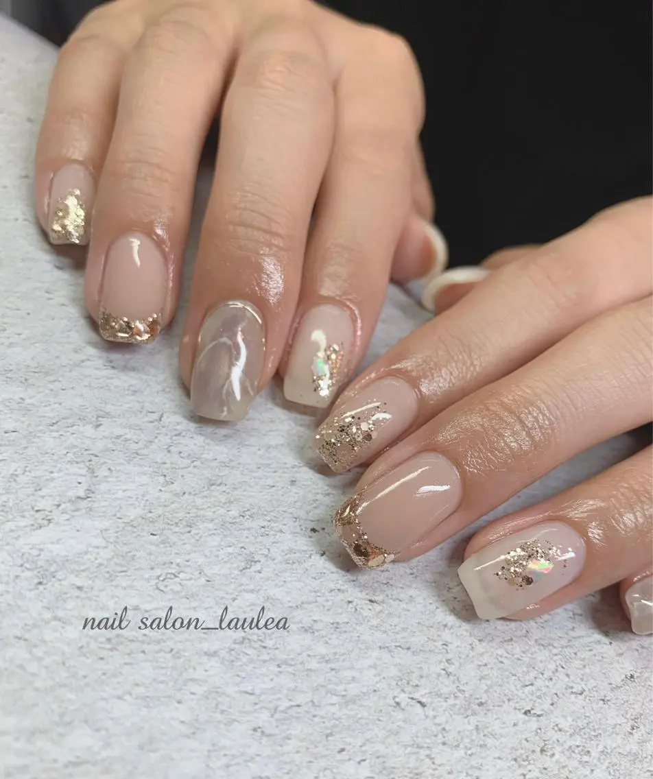 ネイル ハンドネイル nail salon Lauleaのネイルデザイン