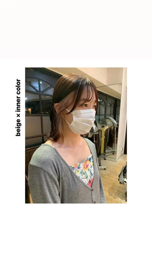 ミディアム カラー パーマ ヘアアレンジ メンズ キッズ ネイル マツエク・マツパ アイブロウ メンズブリーチ メンズインナーカラー ブリーチ インナーカラー 眉カラー カット 縮毛矯正 トリートメント hiro【沿線で叶う 似合わせhair】のヘアスタイル