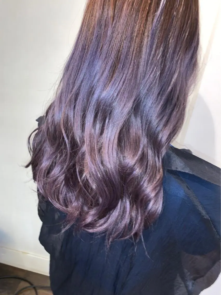 ロング カラー ヘアカラー トリートメント yoshikei -mow hair-のヘアスタイル