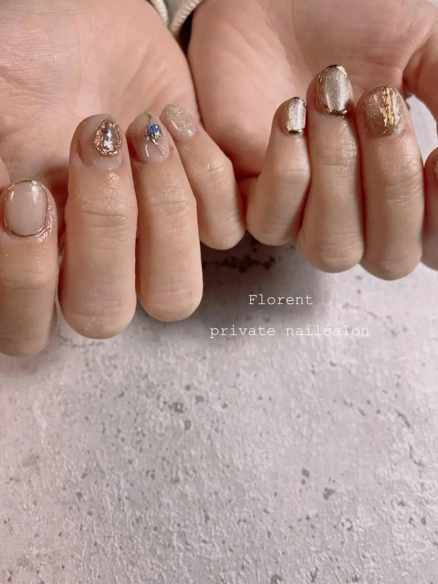 ネイル ハンドネイル florent nailのネイルデザイン