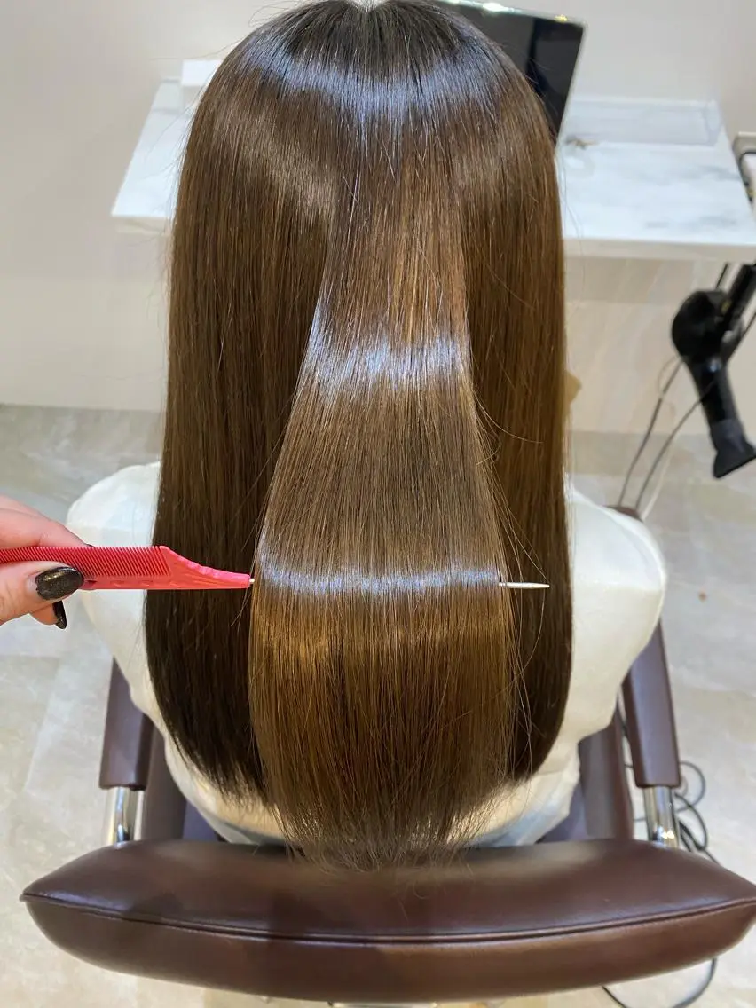 ロング カット トリートメント 【髪質改善　艶髪】 布川　莉穂のヘアスタイル