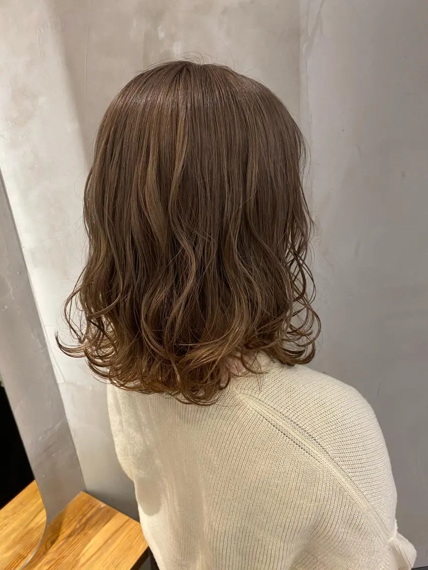 セミロング トリートメント ヘアセット 新宿/顔周りカット +レイヤー＝しずく♩のヘアスタイル