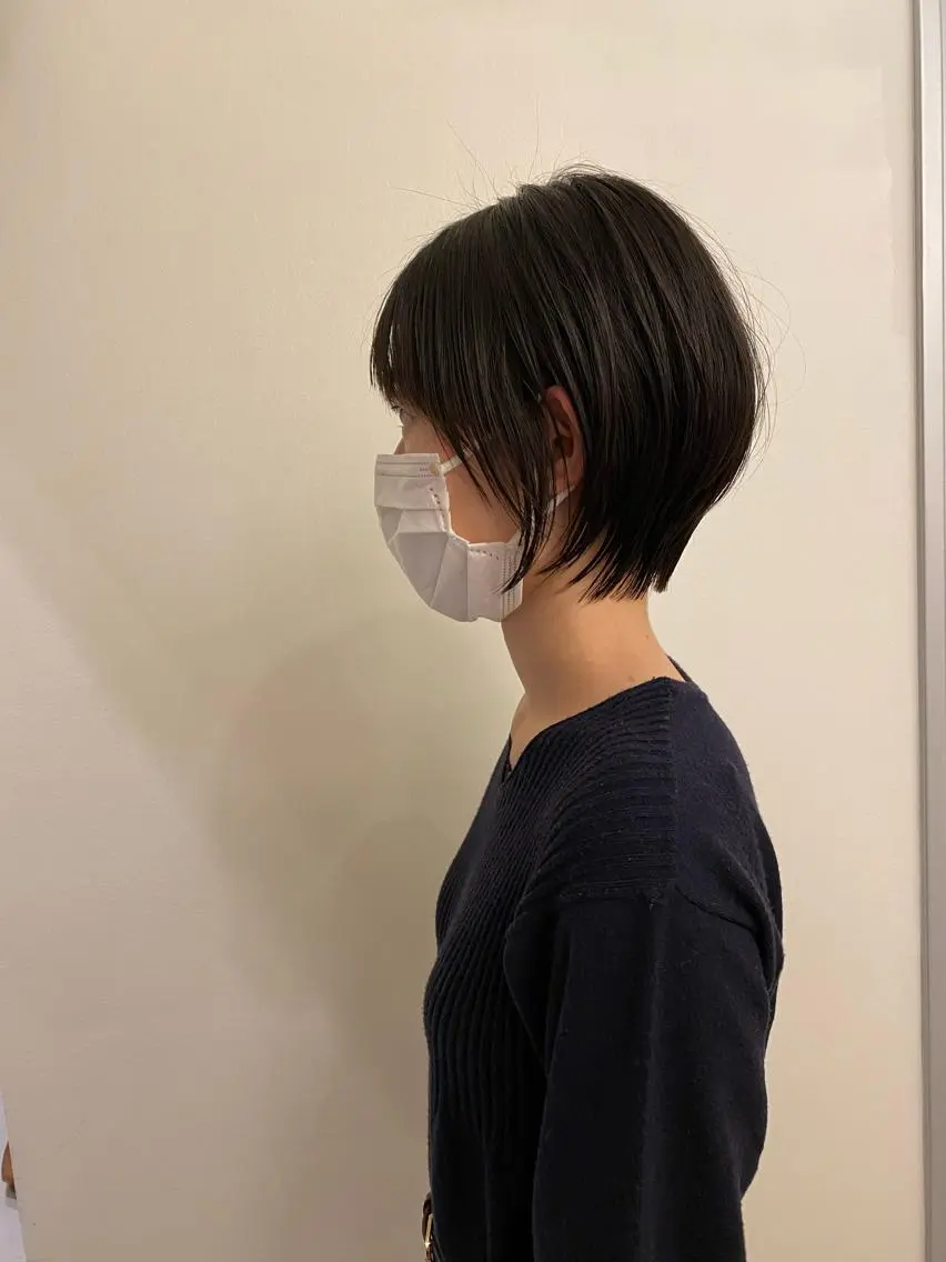 ショート くびれヘア 吉田 光佑のヘアスタイル
