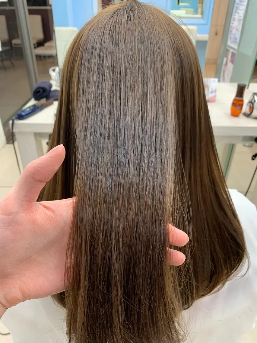 朝ラク縮毛矯正 kiryuのヘアスタイル