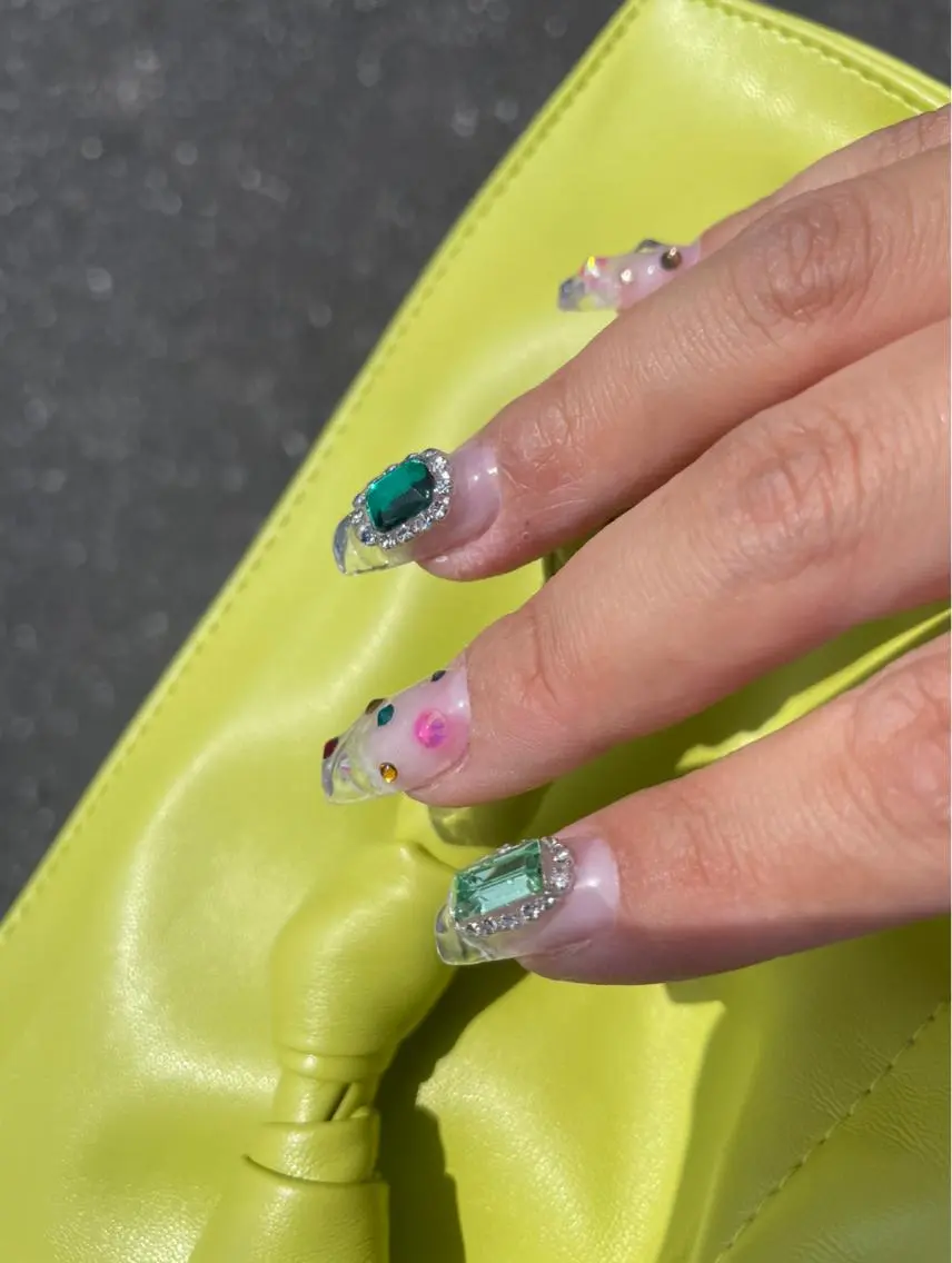 ネイル キラキラネイル Ri-e's nailのネイルデザイン