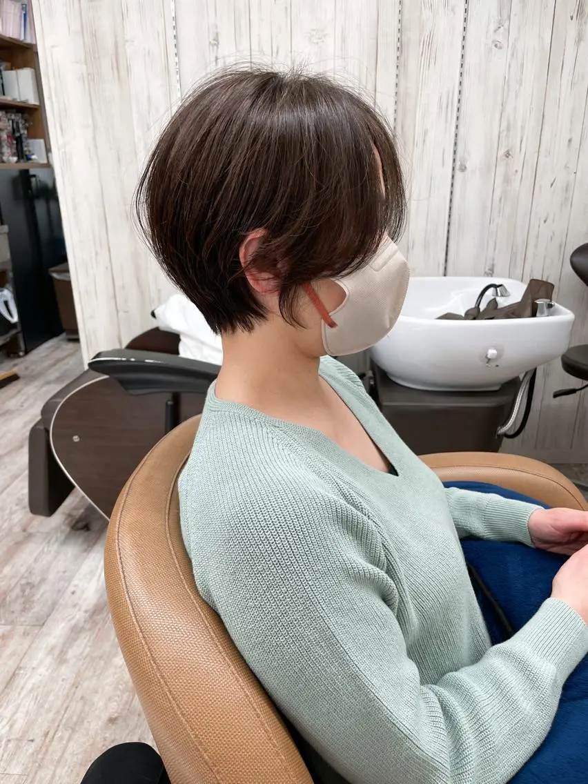 ショート ショートヘア 松尾 祐輝のヘアスタイル