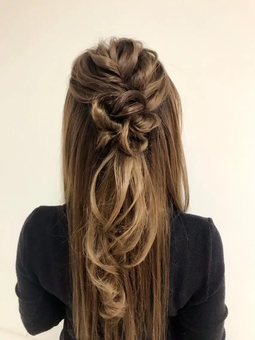 ロング カラー パーマ ヘアアレンジ ネイル マツエク・マツパ 吉川 宙翔のヘアスタイル