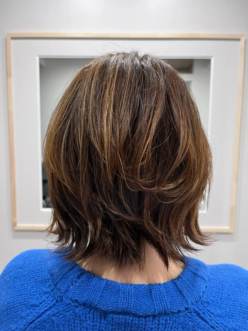 ショート カラー liL  hair サトウリョウタのヘアスタイル
