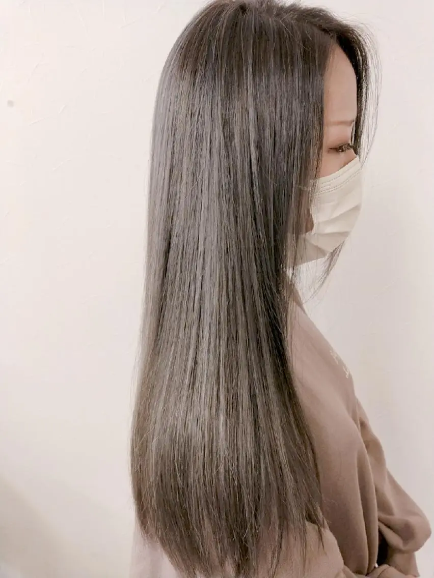 ロング カラー アディクシーカラー アッシュ バレイヤージュ ブリーチ ケアブリーチ デザインカラー 髪質改善Lilithのその他イメージ