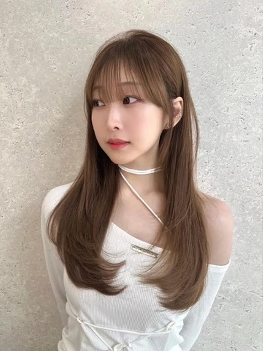 カラー 赤み消しカラー🧺 透明感🌿CANDYのヘアスタイル