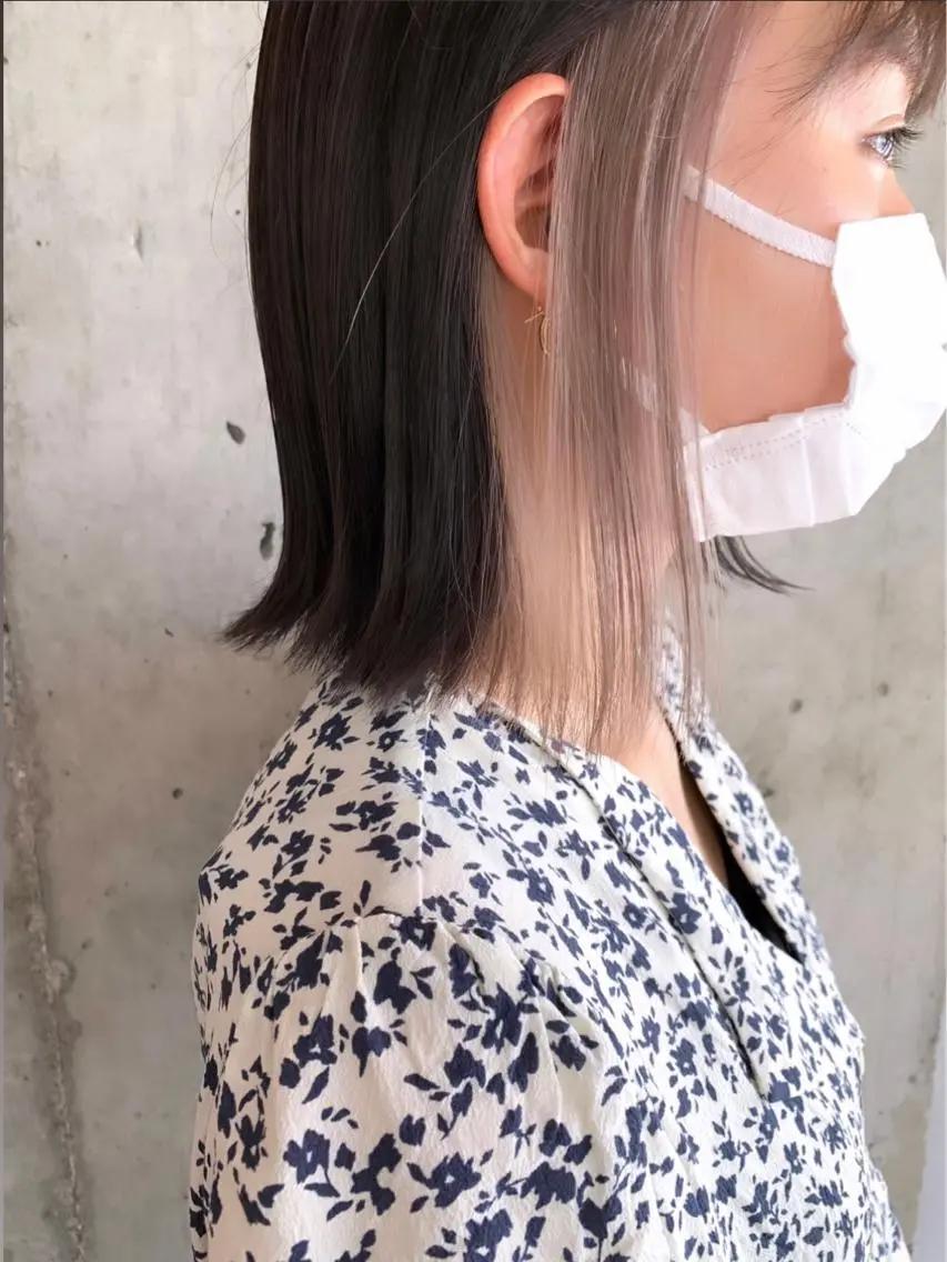 セミロング 🌷横浜/レイヤー /艶カラー🌷のヘアスタイル