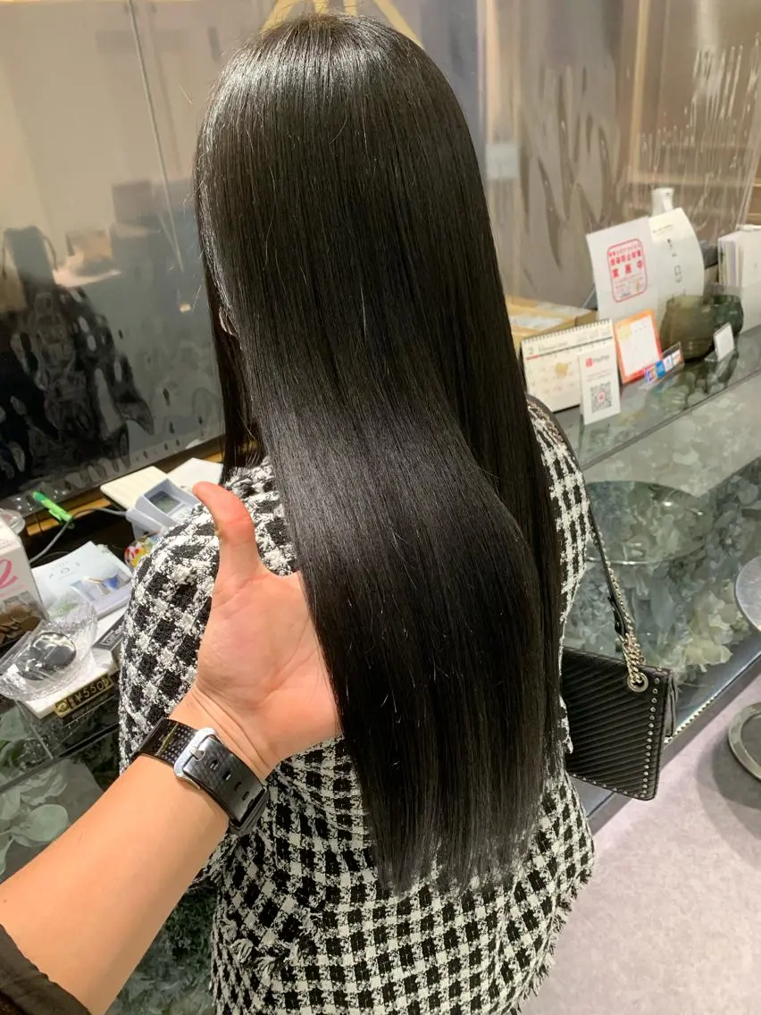 ロング トリートメント カット講師 久保匠のヘアスタイル