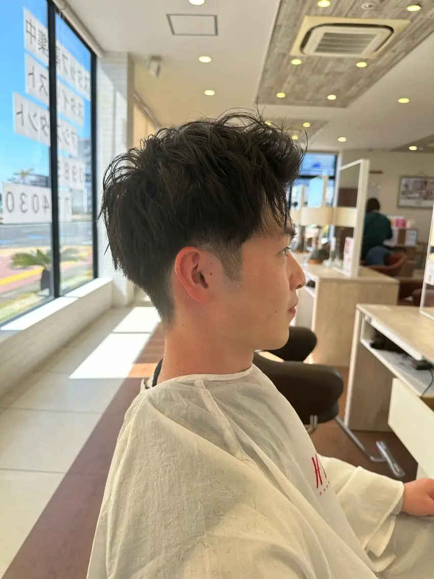メンズ カット 見川 ヒカルのヘアスタイル