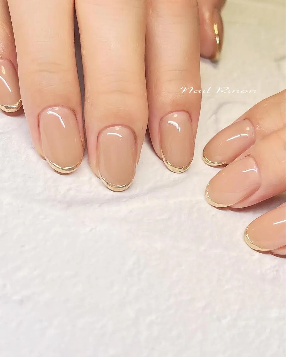 ネイル フレンチネイル ハンドネイル Nail Rinonのネイルデザイン