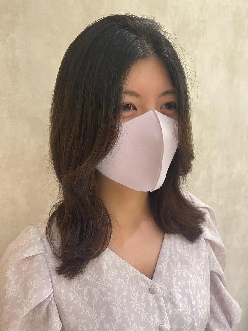 ミディアム 似合わせカット 🫧美髪縮毛矯正 🫧SEKIのヘアスタイル