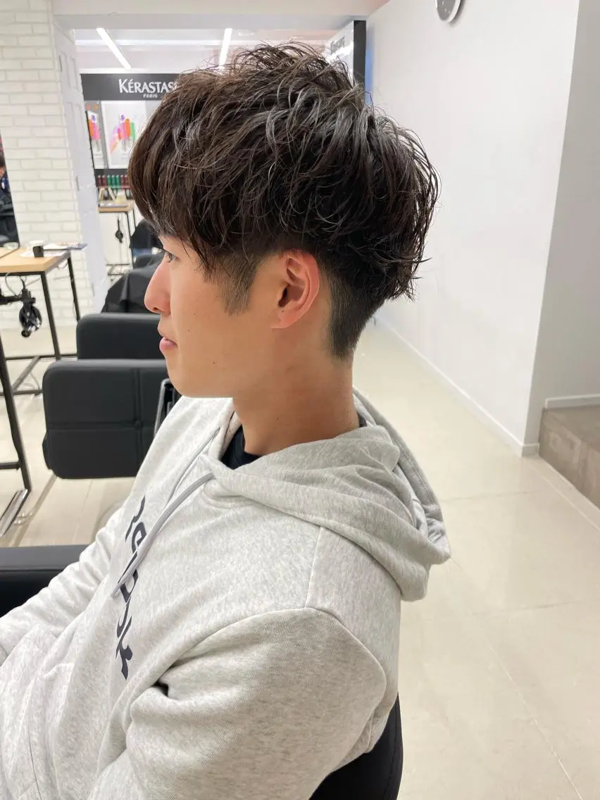 ショート パーマ ヘアアレンジ メンズ 🔥メンズ特化🔥 木村 祐太のヘアスタイル