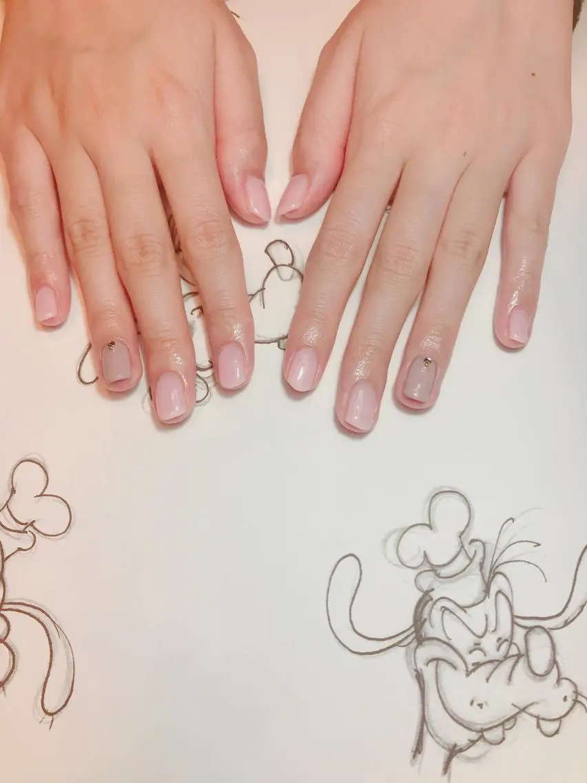 ネイル シンプルネイル owlnail /持込みデザイン専門のネイルデザイン