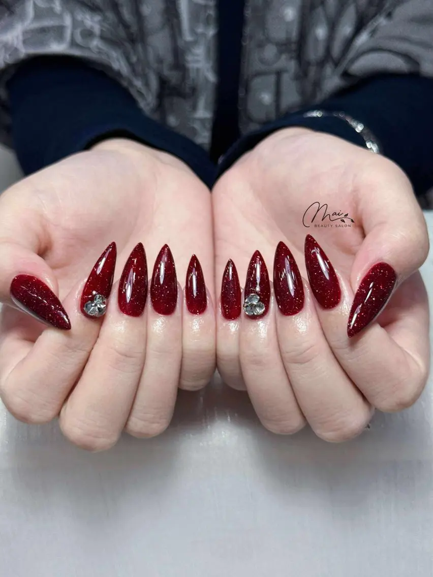ネイル ジェルネイル パラジェル ワンホンネイル MaiBeauty Niのネイルデザイン