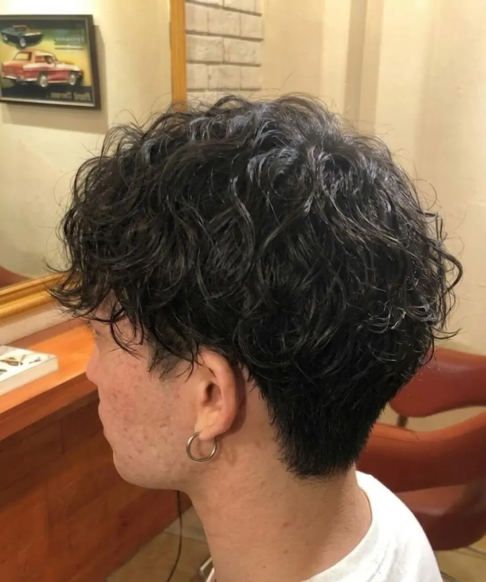 ショート カット パーマ トリートメント ヘッドスパ flencia 丸 和博|カットのヘアスタイル
