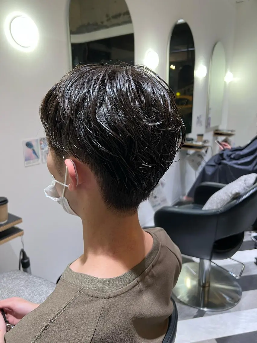 パーマ メンズ カット パーマ 🌟1番すきを作りま しょう🌟　なつきのヘアスタイル