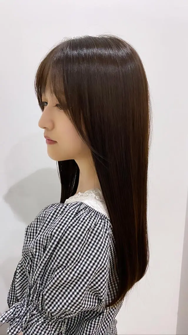 ロング カット トリートメント 山中 大輝のヘアスタイル