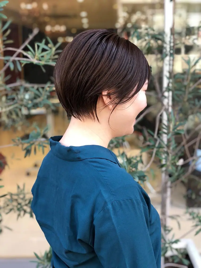 ショート カラー ショートヘア 小顔カット ✂️ショートの匠✂️ 國井慎平のヘアスタイル